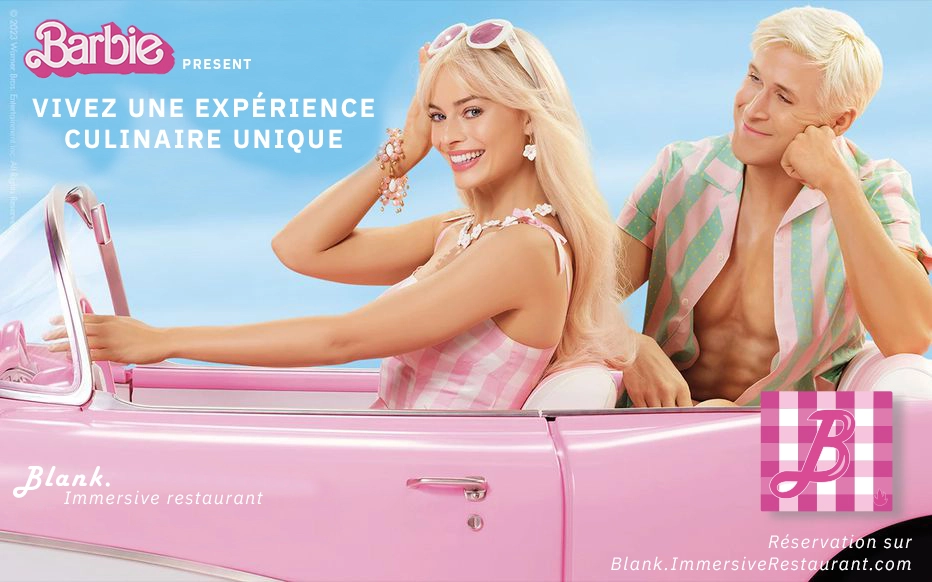 Blank. Immersive Restaurant présente : Barbie - The Experience